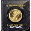 Image 1 : 2015 CANADA GOLD MAPLE LEAF 1GRAM