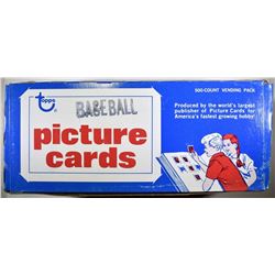 1981 TOPPS BASEBALL 500 COUNT VENDING PACK