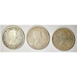 3-1959 CANADA DOLLARS CH BU+