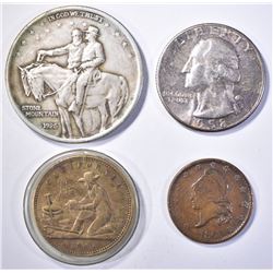 MIXED LOT:  1925 STONE MOUNTAIN MEMORIAL