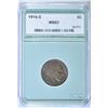 Image 1 : 1916 S BUFFALO NICKLE NTC MS63