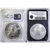 Image 2 : AMERICAN SILVER EAGLE LOT: