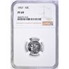 Image 1 : 1957 DIME NGC PF 69