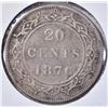 Image 2 : 1876 H NEWFOUNDLAND 20 CENT VF