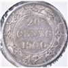 Image 2 : 1900 NEWFOUNDLAND SILVER 20 CENT BU