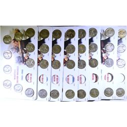 10-CIRC JEFFERSON SILVE RWAR NICKEL SETS