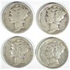 Image 2 : 60-DECENT CIRC MERCURY DIMES