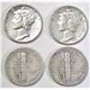 Image 2 : 75-CIRC MERCURY DIMES, MANY NICER CONDITION