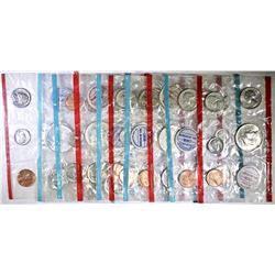 1964 & 4-1969 U.S. UNC SETS IN ORIG CELLO PACKS