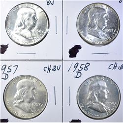 FRANKLIN HALF DOLLAR LOT: