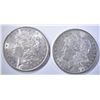 Image 1 : 1884-O & 85 CH BU MORGAN DOLLARS