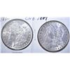 Image 1 : 1886 & 1887 CH BU MORGAN DOLLARS