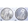 Image 2 : 1922 & 1923 GEM BU PEACE DOLLARS