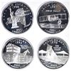 Image 3 : (28) 2001-S WASHINGTON QUARTERS