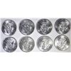 Image 2 : (8) GEM BU 1964-D KENNEDY HALF DOLLARS