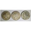 Image 2 : 3-CH BU 1944-S WALKING LIBERTY HALF DOLLARS