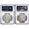Image 2 : 1886 NGC MS-62 & 89 NGC MS-62 MORGAN DOLLARS