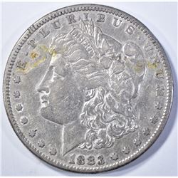1883-S AU MORGAN DOLLAR