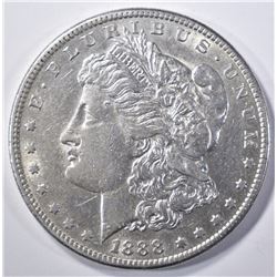 1888-S MORGAN DOLLAR  AU/BU