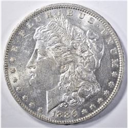 1886-O MORGAN DOLLAR BU