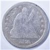 Image 1 : 1876 CC SEATED LIBERTY QUARTER VG