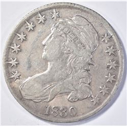 1830 BUST HALF DOLLAR  VF/XF