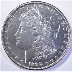 1888-S MORGAN DOLLAR, CH BU