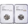Image 1 : 2-1965 NICKELS NGC MS -66