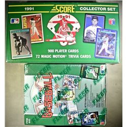 1991 BASEBALL COLLECTOR SET & 1992