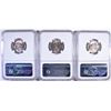 Image 2 : (3) 1950-D JEFFERSON NICKELS NGC MS 66