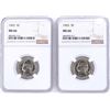Image 1 : 2-1965 NICKELS NGC MS -66