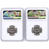 Image 2 : 2-1965 NICKELS NGC MS -66