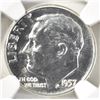 Image 2 : 1957 DIME NGC PF 69