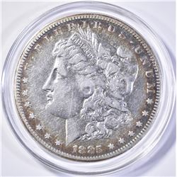 1885-S MORGAN DOLLAR, AU