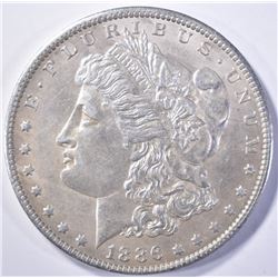 1886-O MORGAN DOLLAR  AU/BU