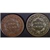 Image 2 : 1831 & 1832 LARGE CENTS  VF/XF