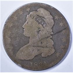1934 BUST HALF DOLLAR, GOOD