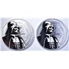 Image 1 : 2-207 NIUE 1oz SILVER DARTH VADER COINS