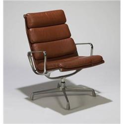 Charles and Ray Eames Soft Pad chair Herman Miller