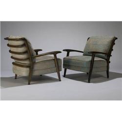Paul László Easy chair pair (2)