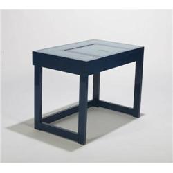Paul László Desk leather top