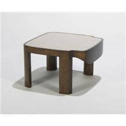 Paul László Side table leather