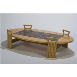 Paul László Oval coffee table