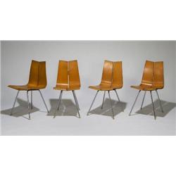 Hans Bellmann Group of 8 side chairs