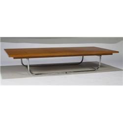 Richard Neutra Custom Camel table