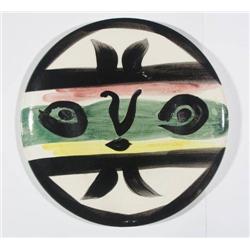 Pablo Picasso Ceramic Plate