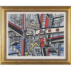 Fernand Leger, After Les Constructeures, 1950