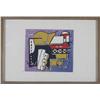 Image 1 : Fernand Leger, After Composition sur fond violelt