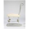 Image 2 : Landislas Medgyes Lucite and upholstered side cha