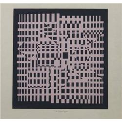 Victor Vasarely Progression, 1973